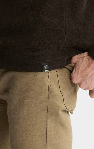 Dongan Wool Blend Quarter Zip