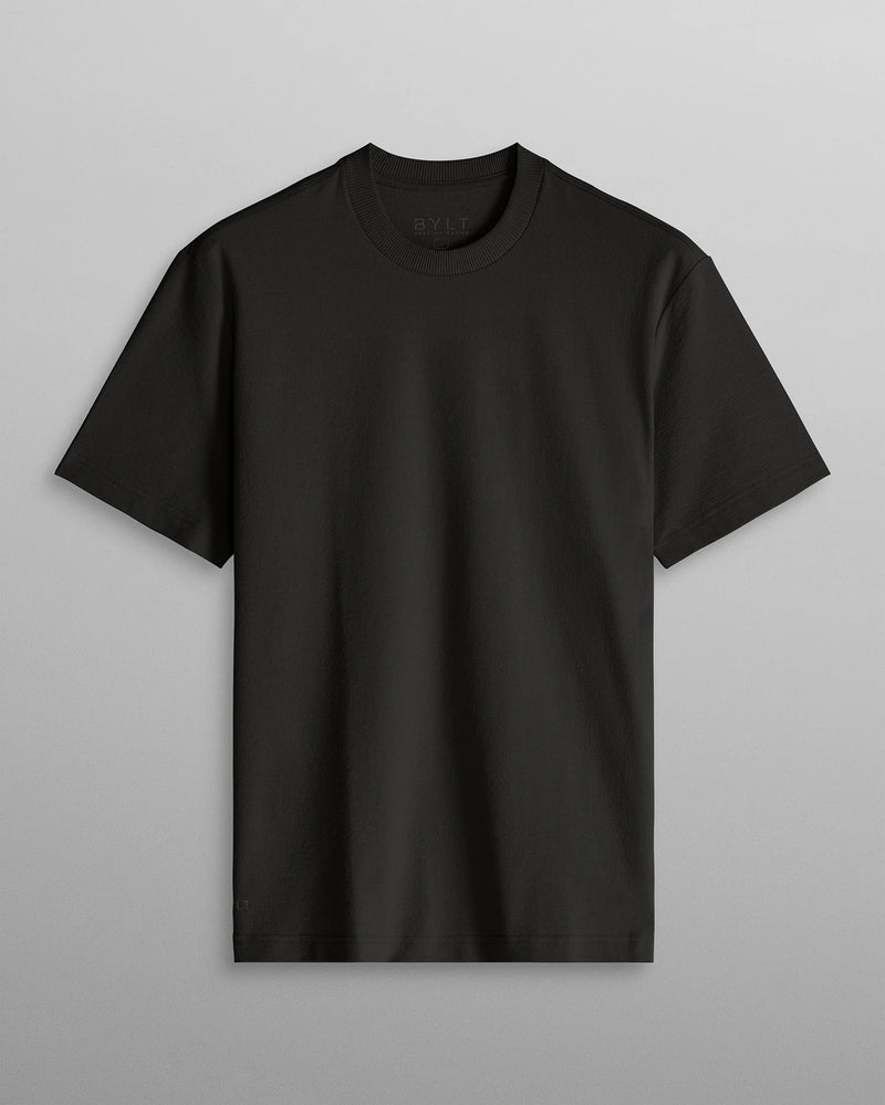BYLT Slub Box Tee (Black)