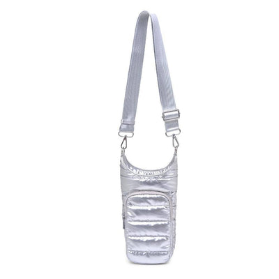 Jace Water Bottle Nylon Puffer Crossbody