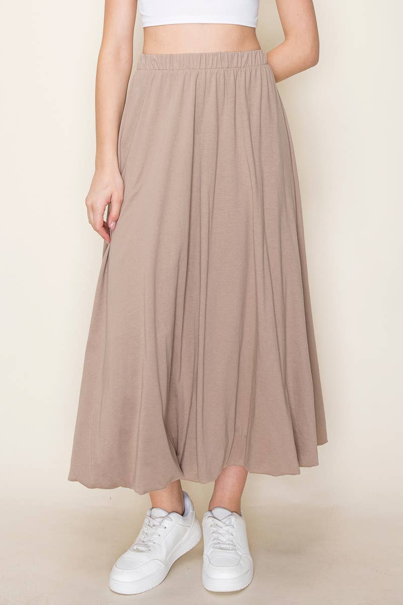 COTTON BUBBLE SKIRT
