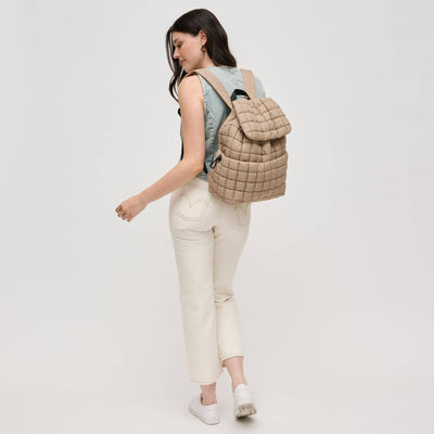 Alex Quilted Puffer Backpack
