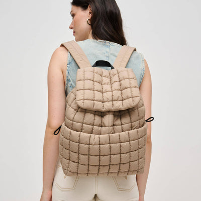 Alex Quilted Puffer Backpack