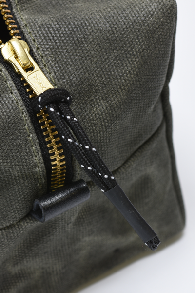 Waxed Canvas Toiletry Bag
