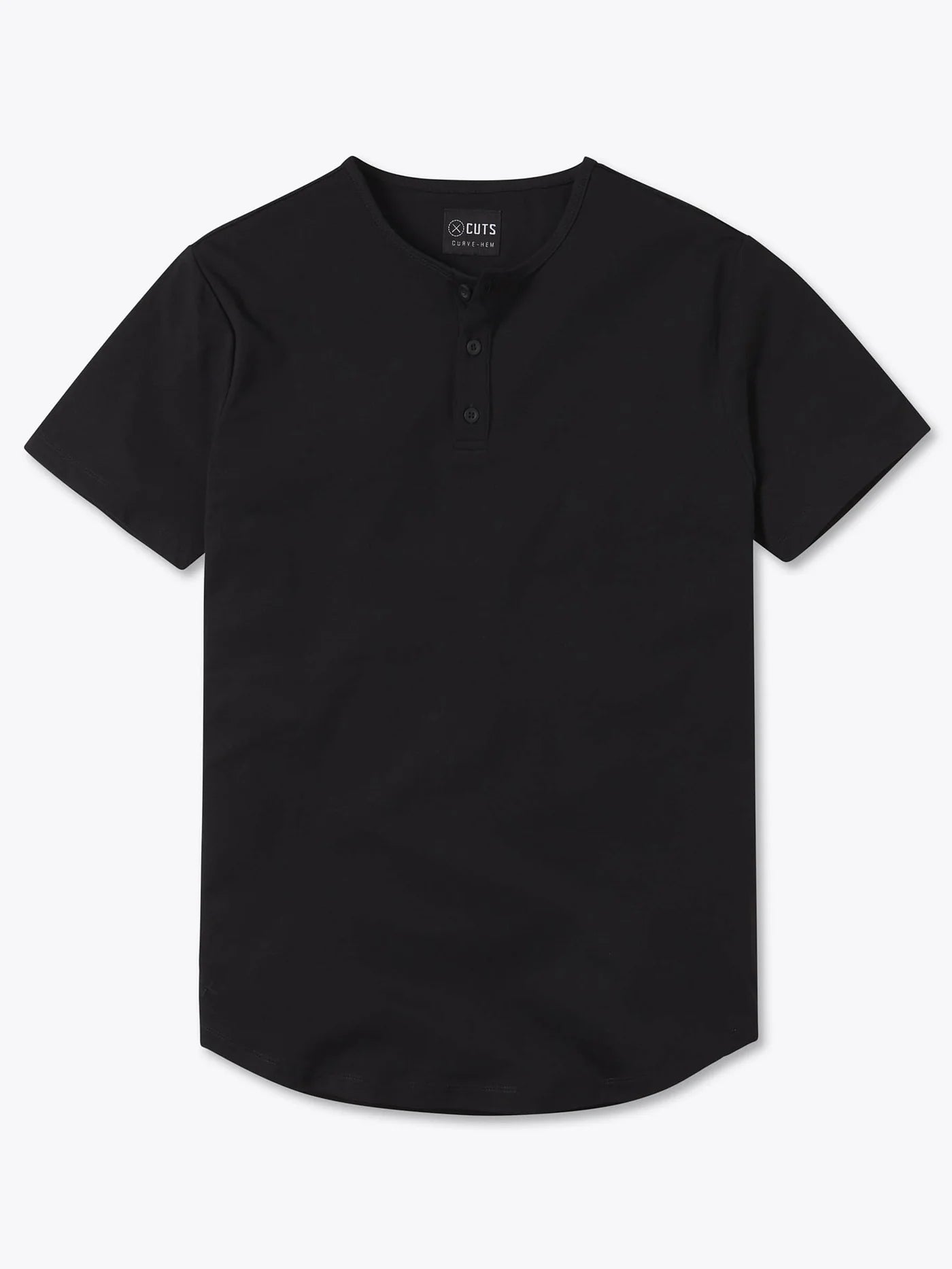 CUTS AO Henley Curve-Hem