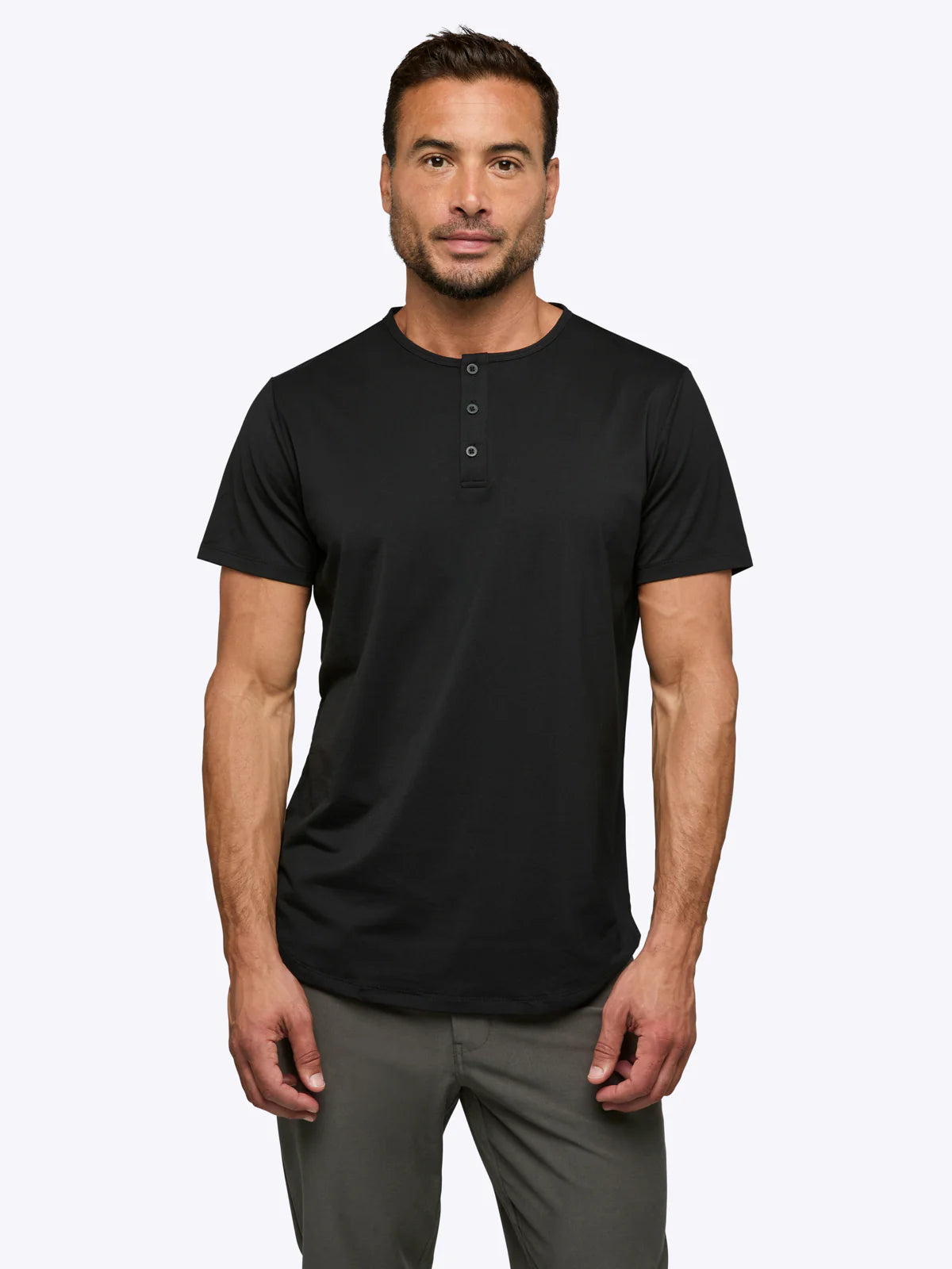 CUTS AO Henley Curve-Hem