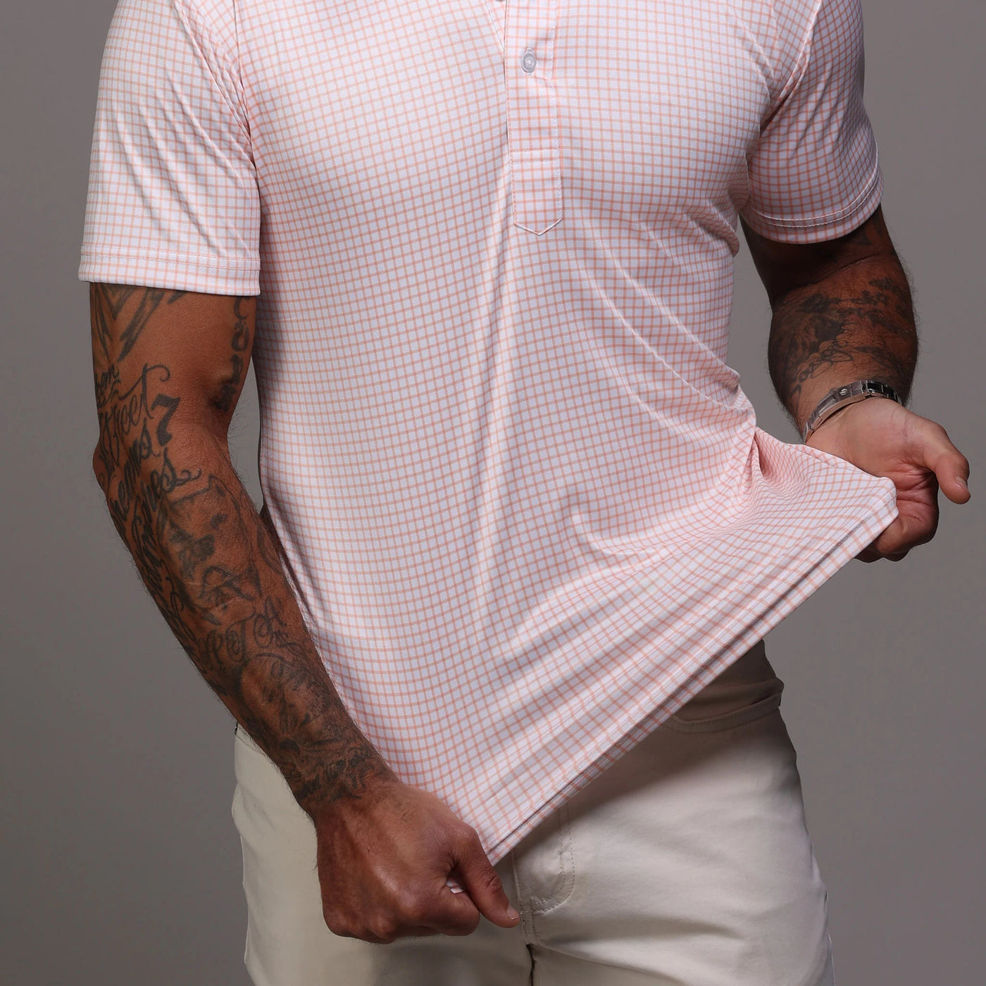 Semi-Spread Collar Polo