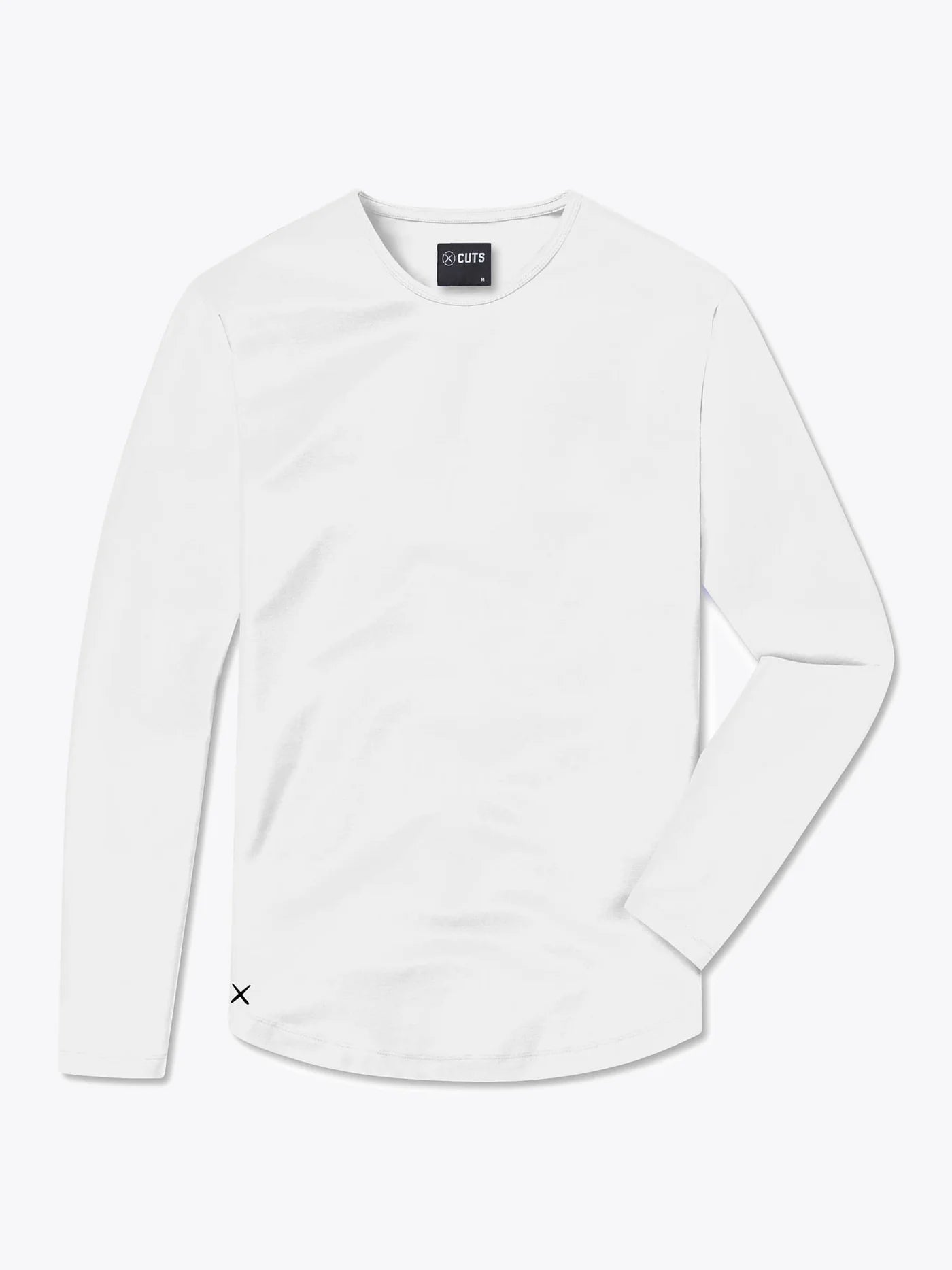 CUTS AO Long Sleeve Curve-Hem Tee