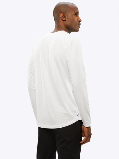 CUTS AO Long Sleeve Curve-Hem Tee
