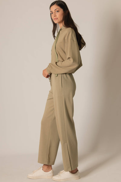 Butter Modal Cropped Hoodie Top