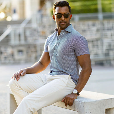 Semi-Spread Collar Polo