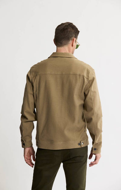 Vandam Loop Back Twill Trucker Jacket