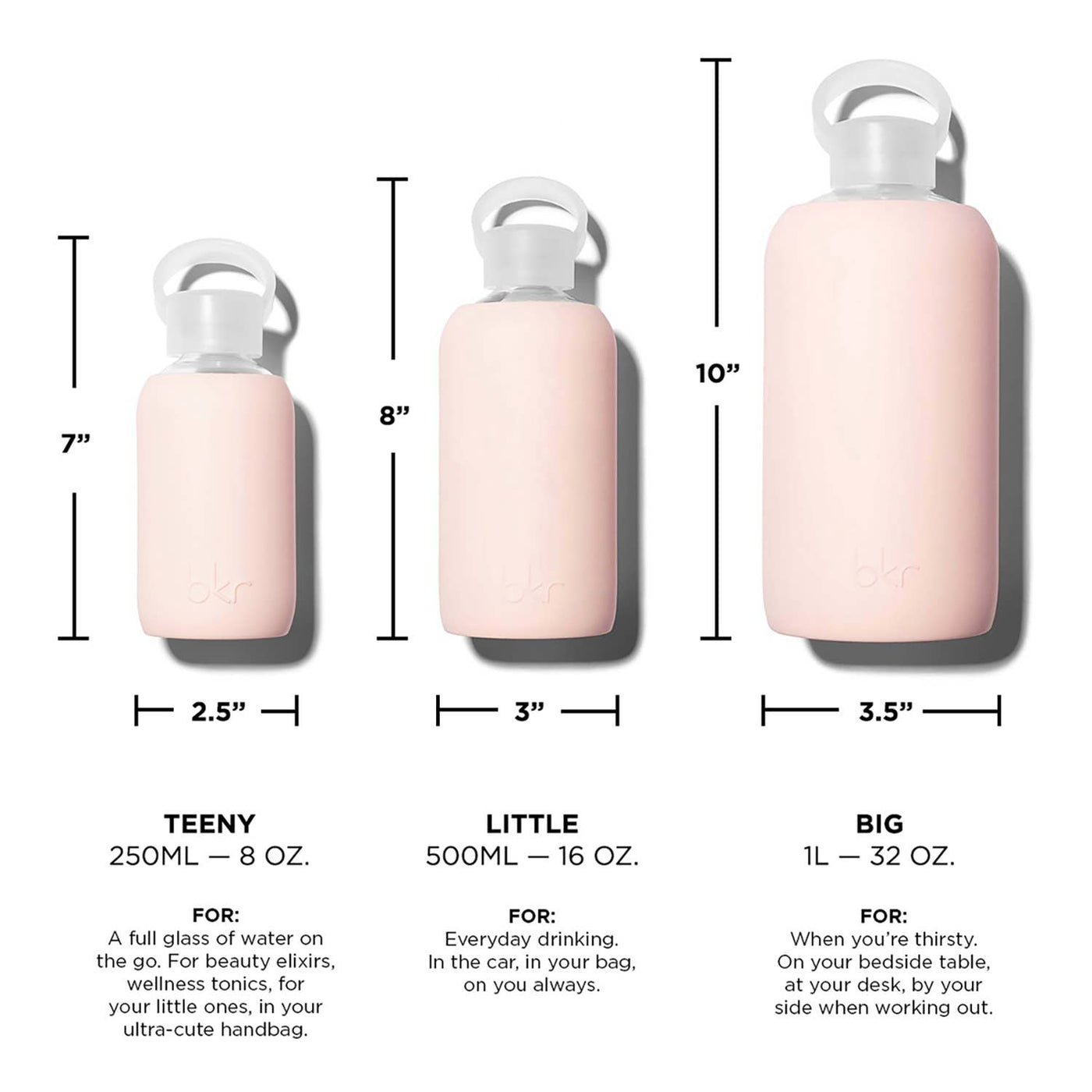 BKR DOE 500 ML Water Bottle