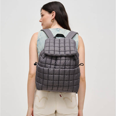 Alex Quilted Puffer Backpack