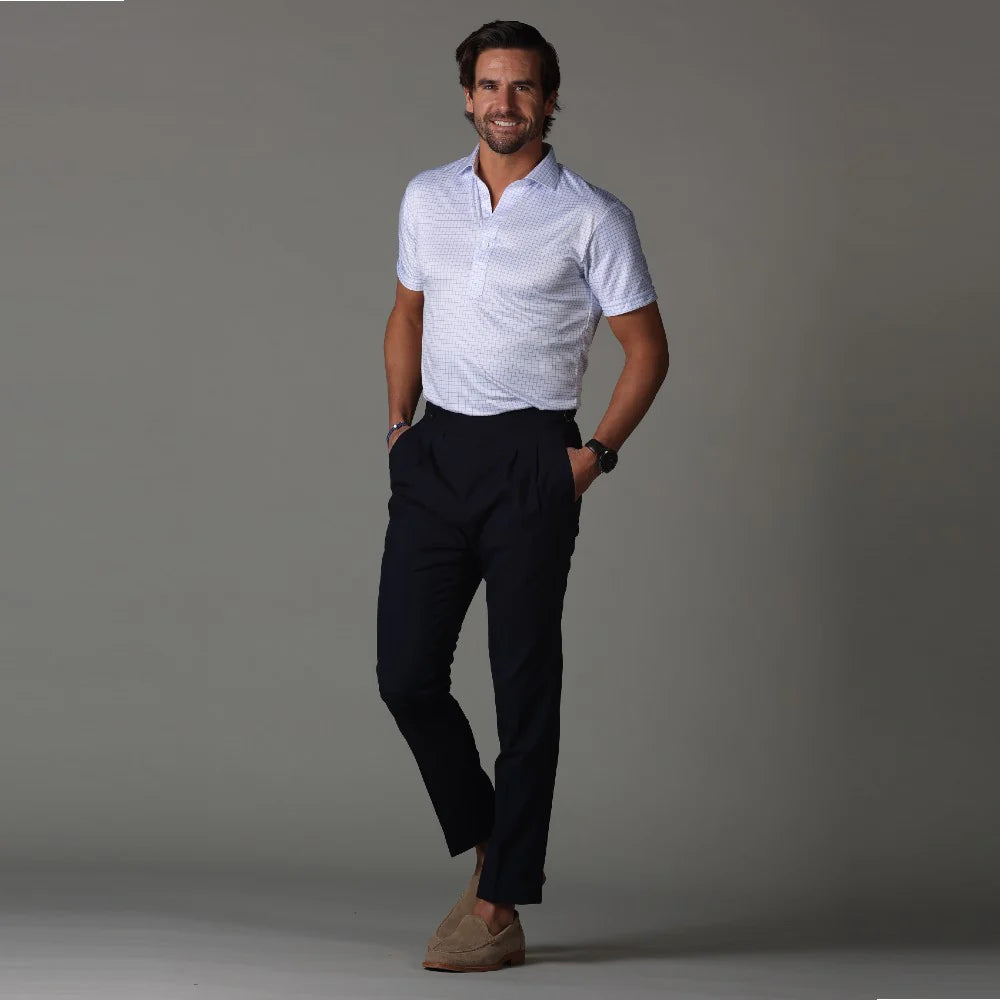 Semi-Spread Collar Polo